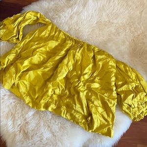 Off the shoulder crop top